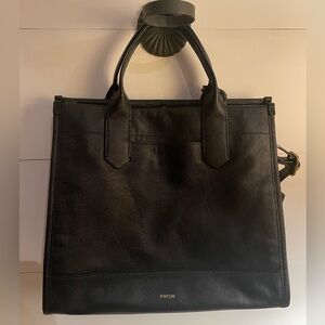 Black fossil bag